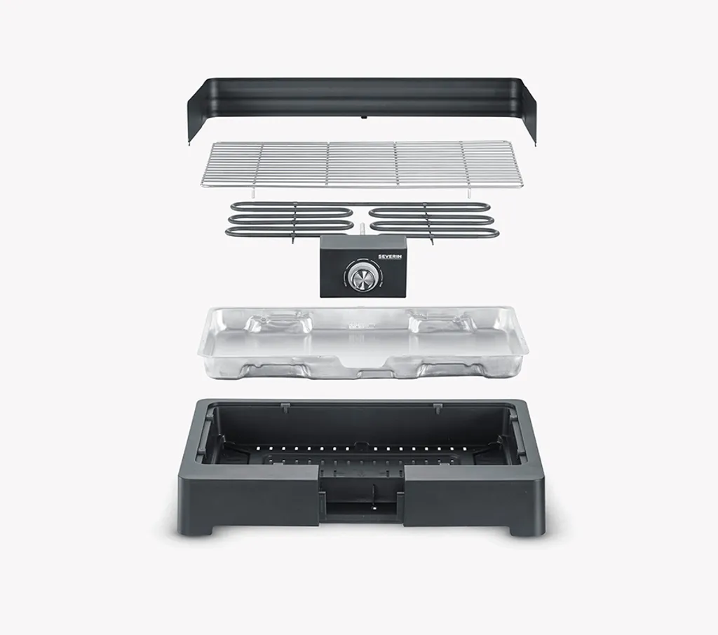 Severin PG 8565 Tischgrill Mit Grillrost 2200 Watt Indoor / Outdoor Windschutz 13 Severin PG 8565 Tischgrill Mit Grillrost 2200 Watt Indoor / Outdoor Windschutz – Bild 13