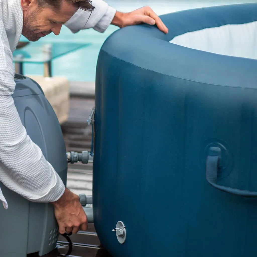 Bestway Lay-Z-Spa™ Milan AirJet Plus™ Rund, 196 X 71 Cm Mit App-Steuerung 11 Bestway Lay-Z-Spa™ Milan AirJet Plus™ Rund, 196 X 71 Cm Mit App-Steuerung – Bild 11