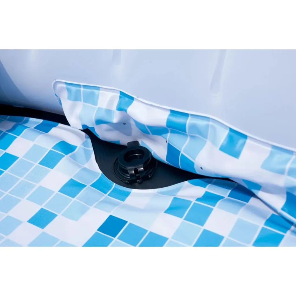 Bestway Whirlpool Lay-Z-Spa Miami | 4 Personen | 81 Massageluftdüsen | Automatisch Aufblasbar | 180x66 Cm | Schwarz/türkis | Abdeckung | Indoor Outdoor 5 Bestway Whirlpool Lay-Z-Spa Miami | 4 Personen | 81 Massageluftdüsen | Automatisch Aufblasbar | 180x66 Cm | Schwarz/türkis | Abdeckung | Indoor Outdoor – Bild 5