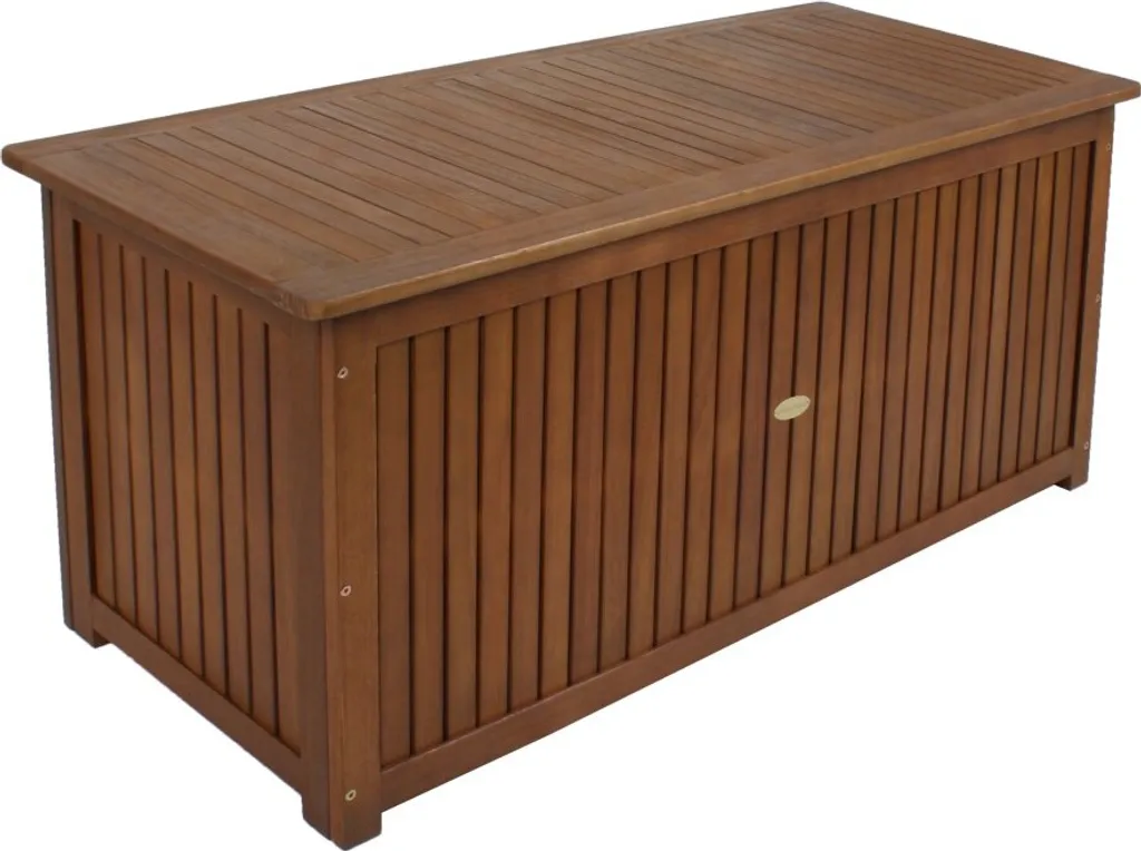 Garden Pleasure Auflagenbox Garten Box Truhe Auflagen Kissenbox Akazie Holz 6 Garden Pleasure Auflagenbox Garten Box Truhe Auflagen Kissenbox Akazie Holz – Bild 6