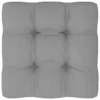VidaXL Palettensofa-Kissen Grau 50x50x10 Cm