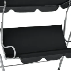 Juskys Hollywoodschaukel 3-Sitzer Mit Dach & Sitzauflage – Gartenschaukel 200 Kg Belastbar – Schaukelbank Für Garten & Terrasse - Schwarz 22 Juskys Hollywoodschaukel 3-Sitzer Mit Dach & Sitzauflage – Gartenschaukel 200 Kg Belastbar – Schaukelbank Für Garten & Terrasse - Schwarz -Grünwelt Exporteren Garten-Winkel 01d451e752ceb896672aa629f0db6f6c