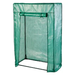 Linder Exclusiv Garten Foliengewächshaus,mit Aufrollbare Tür MC4307 150x100x50 Cm