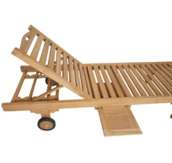 KMH® Teak Sonnenliege *Classic* -Grünwelt Exporteren Garten-Winkel 03a81c89b98e39842d8316267872441c