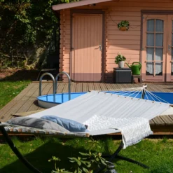 XXL Stabhängematte OHNE Gestell - Hängematte Bis 150 Kg Liegefläche 185x115 Cm -Grünwelt Exporteren Garten-Winkel 03df12f086773275ad25fcf344f6bcb3