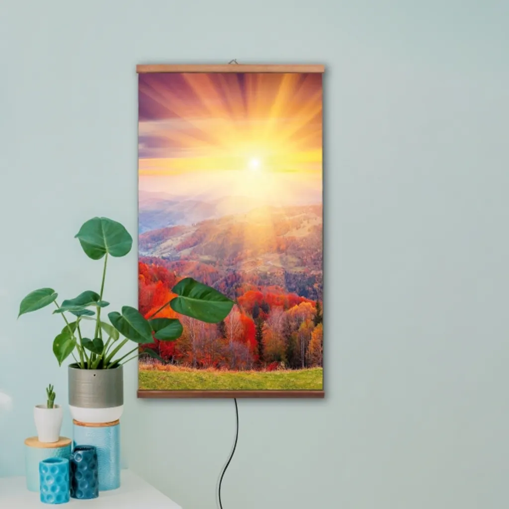 Infrarotheizung 500 Watt Bildheizung Heizbild Infrarot Bild Heizer Herbstwald 105 X 60 Cm A++ 1 Infrarotheizung 500 Watt Bildheizung Heizbild Infrarot Bild Heizer Herbstwald 105 X 60 Cm A++