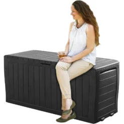 Deuba Auflagenbox Marvel Plus Keter 220kg Belastbar Rollen Griffe Smart Click System Truhe Gartenbox Kissenbox Garten 27 Deuba Auflagenbox Marvel Plus Keter 220kg Belastbar Rollen Griffe Smart Click System Truhe Gartenbox Kissenbox Garten -Grünwelt Exporteren Garten-Winkel 04fc040f4577e98abb41f15e366f3741