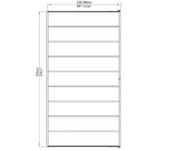 Palram - Canopia Terrassenüberdachung Sierra Grau 299x555x305 Cm -Grünwelt Exporteren Garten-Winkel 0578939916d9304cb31f8c3056b4d6d5