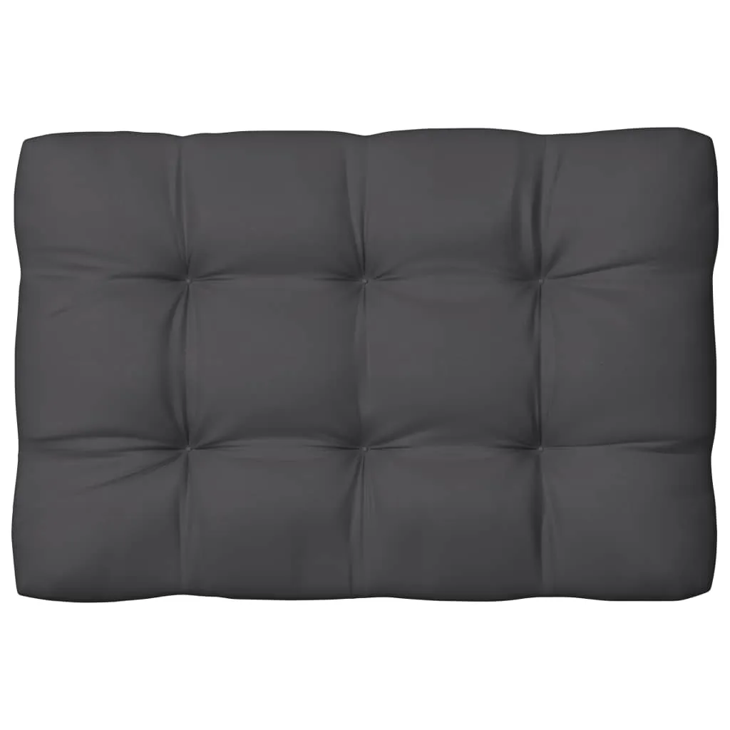 VidaXL Palettensofa-Kissen Anthrazit 120x80x10 Cm 1 VidaXL Palettensofa-Kissen Anthrazit 120x80x10 Cm