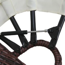 SVITA SAVANNAH Sonneninsel Mit Dach Polyrattan-Lounge Gartenmuschel Rattanmöbel Gartenliege Braun -Grünwelt Exporteren Garten-Winkel 06919a58db3b8c586cf3ca91a3a3c7b8