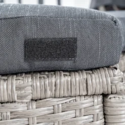 Di Volio Polyrattan Sonneninsel MILANO - Garteninsel Mit Faltbarem Sonnendach & Hocker-Tisch Im Exklusiven Rattan-Design Inkl. Zwei Fleecedecken -Grünwelt Exporteren Garten-Winkel 07375a0ab0b2851ba692801199d652b2