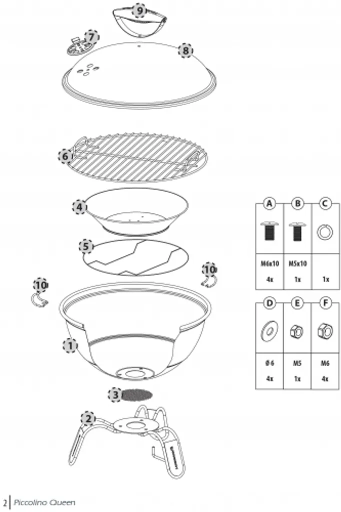 LANDMANN Kugelgrill Campinggrill BBQ Piccolino Queen Tragbar Holzkohlegrill Pink 9 LANDMANN Kugelgrill Campinggrill BBQ Piccolino Queen Tragbar Holzkohlegrill Pink – Bild 9