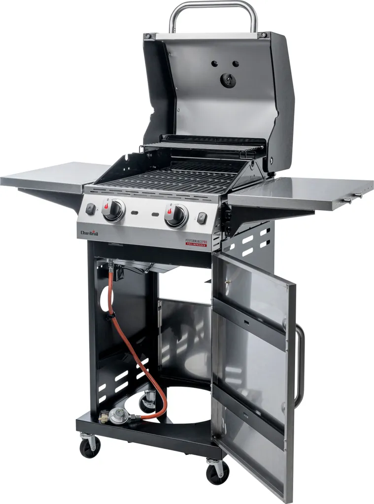 CHAR-BROIL Gasgrill Performance PRO S 2 TRU-Infrared 2-Brenner Grill Silber 6 CHAR-BROIL Gasgrill Performance PRO S 2 TRU-Infrared 2-Brenner Grill Silber – Bild 6