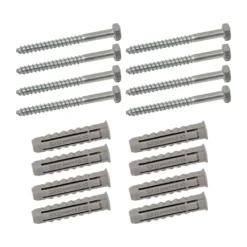 PremiumX Wandhalterung Für Festzeltgarnitur Wand-Halter Biertisch-Garnitur Aufhängung 1 Tisch 2 Bänke Stahl-Wandhaken Halter-Set Inkl. Befestigung Fischer Dübel Schrauben -Grünwelt Exporteren Garten-Winkel 0879d4e3a00c8bfd185cfe0547f5b671