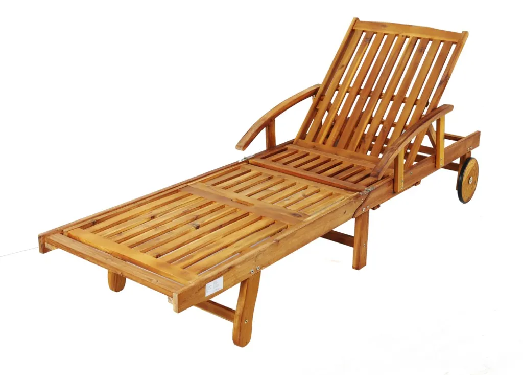 CHILLROI Verstellbare Sonnenliege Mit Beistelltisch - Akazienholz Gartenliege 10 CHILLROI Verstellbare Sonnenliege Mit Beistelltisch - Akazienholz Gartenliege – Bild 10
