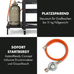 Klarstein Gasgrill Mit Smoker, Gasgrill Mit 4 Brenner, 13,5kW Edelstahl-Gasgrill, BBQ Gasgrill Für Balkon & Garten, Grill Für Gas & Kohle, Gasgrills Mit 4 Brenner & Thermometer 18 Klarstein Gasgrill Mit Smoker, Gasgrill Mit 4 Brenner, 13,5kW Edelstahl-Gasgrill, BBQ Gasgrill Für Balkon & Garten, Grill Für Gas & Kohle, Gasgrills Mit 4 Brenner & Thermometer -Grünwelt Exporteren Garten-Winkel 0a82eff1719bfe678eb237d34384d13d