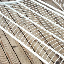 Outsunny Hängebank Schaukel Bank Gartenschaukel Mit Ketten, Metall, Weiß, 118x58x57cm -Grünwelt Exporteren Garten-Winkel 0b0859166d5d0ccd21f3600c4c326b4c