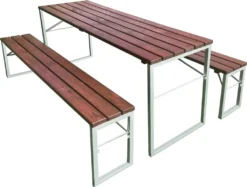 Natura Festzeltgarnitur Ajour 180x60