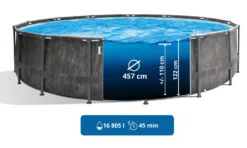 Intex Greywood Prism Frame 457x122 Cm Schwimmbecken 26742 Komplett-Set Mit Pumpe, Unterlegeplane, Abdeckplane Und Leiter Sowie Extra-Zubehör Wie: Luftmatratze Und Strandball 13 Intex Greywood Prism Frame 457x122 Cm Schwimmbecken 26742 Komplett-Set Mit Pumpe, Unterlegeplane, Abdeckplane Und Leiter Sowie Extra-Zubehör Wie: Luftmatratze Und Strandball -Grünwelt Exporteren Garten-Winkel 0c748a8a65043477258fda04cd997245