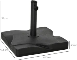 Outsunny Sonnenschirmständer 20 Kg Schirmständer Für Sonnenschirm Schirmstangen 30-38 Mm Sonnenschirmfuß Für Garten Terrasse Balkon Zement 41,5 X 41,5 Schwarz 11 Outsunny Sonnenschirmständer 20 Kg Schirmständer Für Sonnenschirm Schirmstangen 30-38 Mm Sonnenschirmfuß Für Garten Terrasse Balkon Zement 41,5 X 41,5 Schwarz -Grünwelt Exporteren Garten-Winkel 0d8851986463e818030a8ccfef2e8cfe