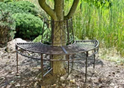 Garden Pleasure Metall Baumbank Narvi Gartenbank Sitzbank Parkbank Rost Optik -Grünwelt Exporteren Garten-Winkel 0e149e1c1b2b31bd6f9b3ae88c18615d