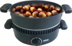 Silva PK-M 800 Multiröster - Maronibräter - Wendegussplatte - 600 Watt - Schwarz -Grünwelt Exporteren Garten-Winkel 0e512f38fd08411cf8ce07cd33d4fc3e