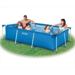 Intex Family Rahmenpool 28271NP Blau 260 X 160 X 65 Cm -Grünwelt Exporteren Garten-Winkel 0eee7a17c5eecac04b1b666c54749da9