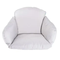 Juskys Hängesessel Aria Mit Kissen - Höhenverstellbar & Faltbar - Polyrattan Hängeschaukel Outdoor & Indoor - Korbhängesessel Silber Bis 130kg -Grünwelt Exporteren Garten-Winkel 0fa3d21a59f0b263f6b9fc5399bd52bf