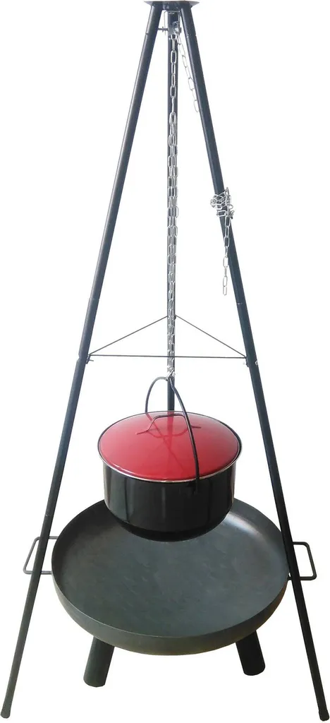 Grill Schwenkgrill Feuerschale Mit Topf Und 2 Flammlachs-Haltern 2341 20 Grill Schwenkgrill Feuerschale Mit Topf Und 2 Flammlachs-Haltern 2341 – Bild 20