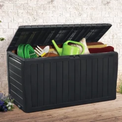 Deuba Auflagenbox Marvel Plus Keter 220kg Belastbar Rollen Griffe Smart Click System Truhe Gartenbox Kissenbox Garten 25 Deuba Auflagenbox Marvel Plus Keter 220kg Belastbar Rollen Griffe Smart Click System Truhe Gartenbox Kissenbox Garten -Grünwelt Exporteren Garten-Winkel 116444371b961a21785c7bb4c006a895