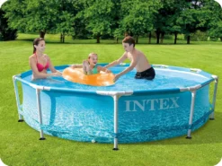 INTEX Beachside Pool-Set Mit Metallrahmen (Filterpumpe) 4.485 L 22 INTEX Beachside Pool-Set Mit Metallrahmen (Filterpumpe) 4.485 L -Grünwelt Exporteren Garten-Winkel 11a271e985b99a424b9c57cd421c33be