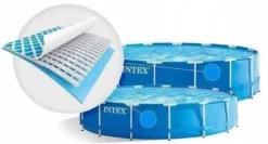INTEX Frame Pool - Set Rondo Ø 366 X 76 Cm, Farbe: Blau; 128212NP -Grünwelt Exporteren Garten-Winkel 11a6afd35f86a97103357c7318dc0497