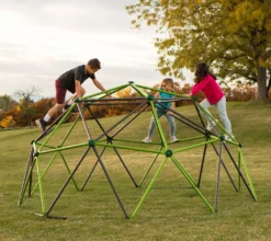 Lifetime Geometrisches Klettergerüst, Kletterkugel "Geodome" Grün / Bronze Ø 335 X 168 Cm -Grünwelt Exporteren Garten-Winkel 122d516bba1f2fc959384cf230413343