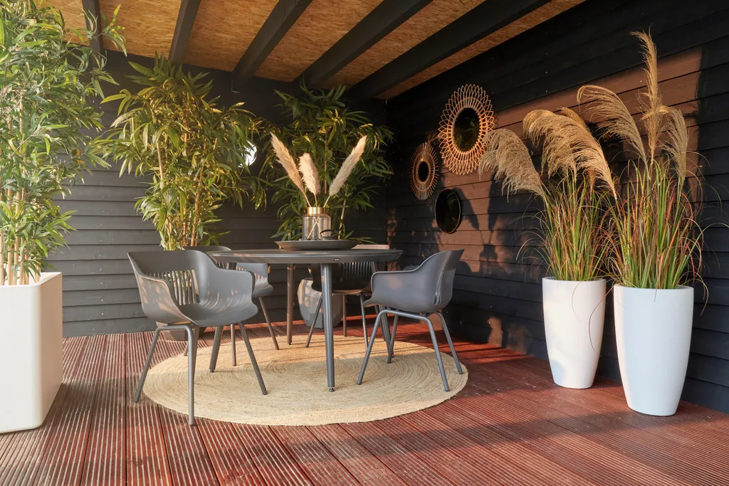 Hartman Outdoor 2er Set Gartenstühle Jill Rondo Anthrazit/Anthrazit 6 Hartman Outdoor 2er Set Gartenstühle Jill Rondo Anthrazit/Anthrazit – Bild 6