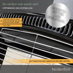 Heidenfeld Gas Heizstrahler Inferno GH100 -Grünwelt Exporteren Garten-Winkel 13e26ad441427a097853b04ebdf99d65