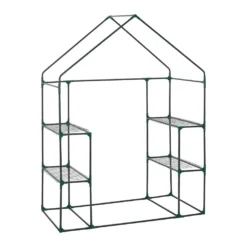 Juskys Foliengewächshaus 1 M² Aufrollbare Tür - Gewächshaus Für Tomaten - Stabiles Balkon Treibhaus Mit 4 Ebenen, Großem Eingang, PVC-Abdeckung 22 Juskys Foliengewächshaus 1 M² Aufrollbare Tür - Gewächshaus Für Tomaten - Stabiles Balkon Treibhaus Mit 4 Ebenen, Großem Eingang, PVC-Abdeckung -Grünwelt Exporteren Garten-Winkel 149edabff59af5b512afa2d9e714a038