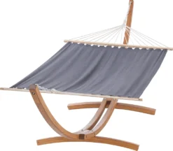 Hängematte Langadia Mit Gestell 200 X 150 Cm Hängeschaukel Max. 120 Kg Outdoor Hängesitz Hängeliege Gestell Aus Massivholz Dunkelgrau 10 Hängematte Langadia Mit Gestell 200 X 150 Cm Hängeschaukel Max. 120 Kg Outdoor Hängesitz Hängeliege Gestell Aus Massivholz Dunkelgrau -Grünwelt Exporteren Garten-Winkel 1502c2c5efb2acb7aa580c692e44a3d8