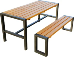 Natura Festzeltgarnitur MODERN 160 X 70 (Tisch + 2 Bänke) -Grünwelt Exporteren Garten-Winkel 15323f1aa3a60f5b4412e7c65cddf562