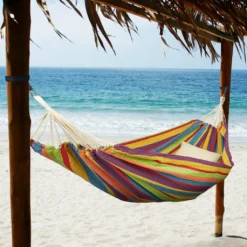 Relaxdays Hängematte XXL Baumwolle -Grünwelt Exporteren Garten-Winkel 15564c1af5c6c625033f769b186e678b