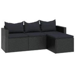 VidaXL Garten-Lounge-Set Schwarz Poly Rattan 10 VidaXL Garten-Lounge-Set Schwarz Poly Rattan -Grünwelt Exporteren Garten-Winkel 15721e85b4f82967708f30f929cb967a