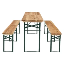 Juskys Bierzeltgarnitur 3-teilig Biertischgarnitur Mittig Klappbar 220 Cm - Gartenmöbel Set Aus Tannenholz Biertisch Bierbänke Festzeltgarnitur Natur 22 Juskys Bierzeltgarnitur 3-teilig Biertischgarnitur Mittig Klappbar 220 Cm - Gartenmöbel Set Aus Tannenholz Biertisch Bierbänke Festzeltgarnitur Natur -Grünwelt Exporteren Garten-Winkel 166b8248962afe33df3f713b391bb9d1