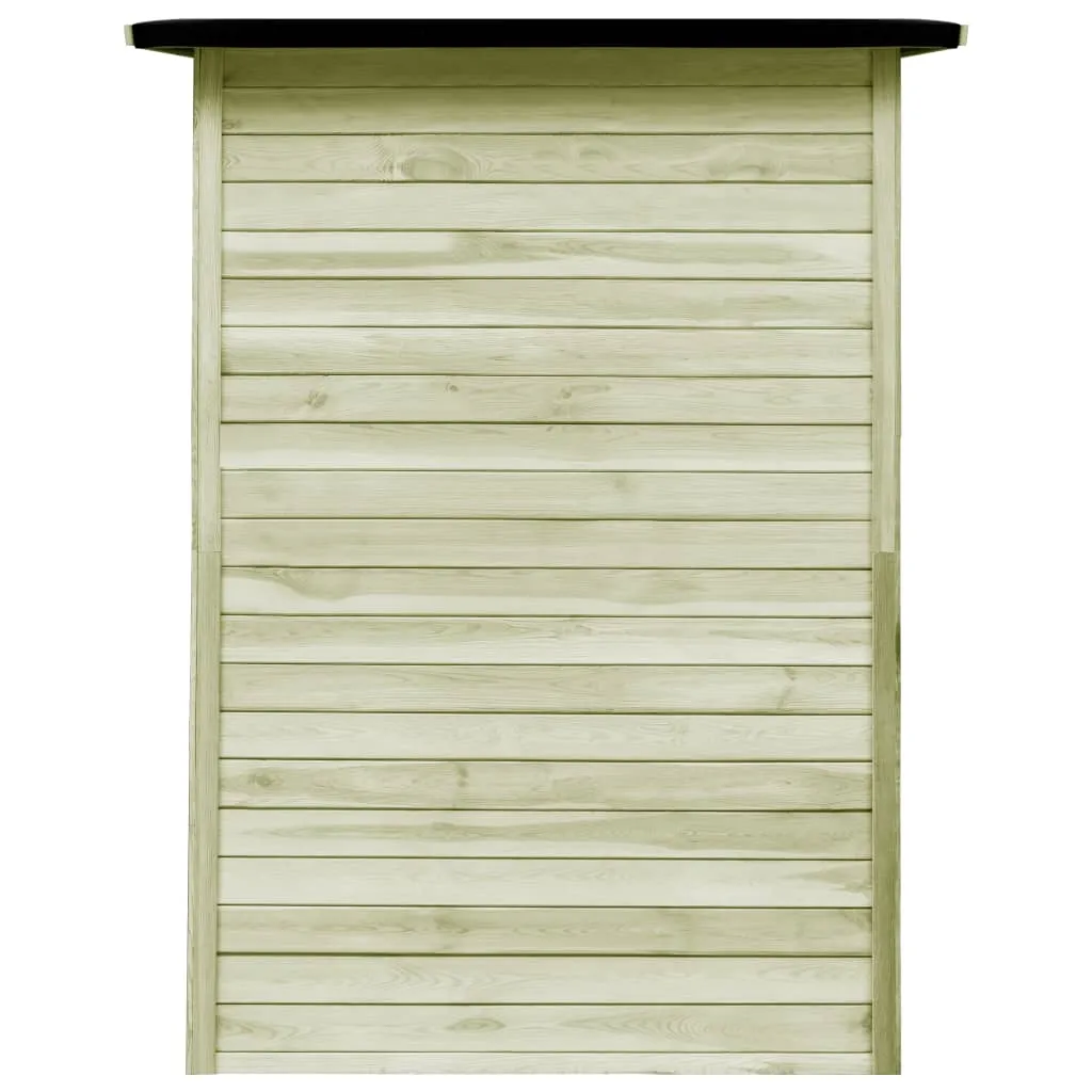 VidaXL Gartenhaus Schuppen 1,5 X 2 M Kiefernholz Imprägniert 3 VidaXL Gartenhaus Schuppen 1,5 X 2 M Kiefernholz Imprägniert – Bild 3