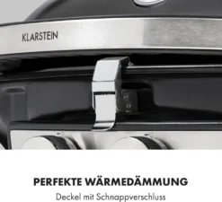 Klarstein Parforce Duo Gasgrill BBQ-Gasgrill Mit 4,4kW - 2 Brenner, Bis 300 °C, Gastyp: Butan/Propan, Edelstahl, 15000 BTU, Elektrische Zündung, 50 X 39 Cm Große Grillfläche, Deckel, Schwarz 18 Klarstein Parforce Duo Gasgrill BBQ-Gasgrill Mit 4,4kW - 2 Brenner, Bis 300 °C, Gastyp: Butan/Propan, Edelstahl, 15000 BTU, Elektrische Zündung, 50 X 39 Cm Große Grillfläche, Deckel, Schwarz -Grünwelt Exporteren Garten-Winkel 17b1a818a4166875d794dd700fb0f814
