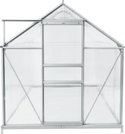 Gewächshaus Oisterwijk Glashaus Mit Fundament 370 X 190 Cm Gartengewächshaus Treibhaus Pavillon Aus Hohlkammerplatten -Grünwelt Exporteren Garten-Winkel 17fe62c34b0d7d198cff4f47ab2cb5c9