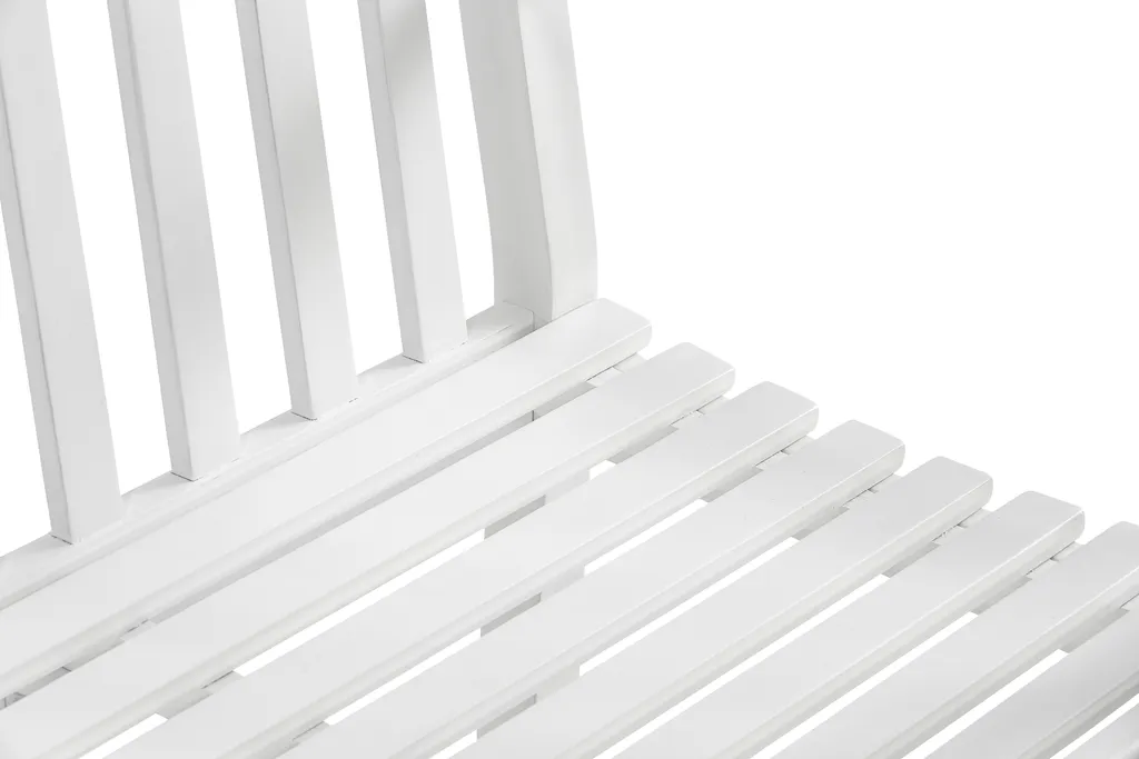 Dehner Gartenbank Mykonos, 3-Sitzer, 150 X 89 X 61.5 Cm, FSC® Akazienholz, Weiß 5 Dehner Gartenbank Mykonos, 3-Sitzer, 150 X 89 X 61.5 Cm, FSC® Akazienholz, Weiß – Bild 5