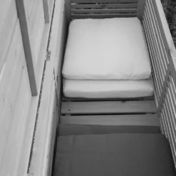 Mucola Auflagenbox 140CM Kissenbox Holz Gartentruhe Gartenbox Auflagentruhe Truhe Grau -Grünwelt Exporteren Garten-Winkel 18a2f5a1543c6b7feb7d70ce269b857d