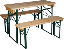 Natura Festzeltgarnitur, Bierzeltgarnitur, Klappbar, 110 X 78 X 50 Cm