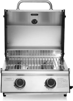 TAINO COMPACT 2.0 S Tischgrill 2 Brenner Gasgrill Edelstahl Kompakt Camping BBQ… -Grünwelt Exporteren Garten-Winkel 1969bb5f03ae2469cee3c0a2654d08df