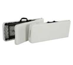 Lifetime Kunststoff Bierzeltgarnitur 3-teilig | Weiß | 183x70x74 Cm