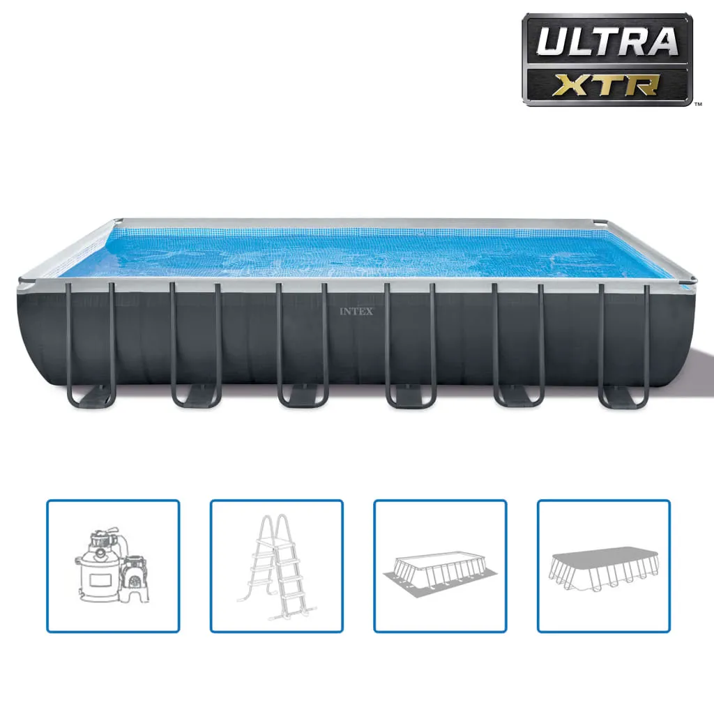 INTEX 26364GN Ultra XTR Frame Pool (26364GN), 732x366x132cm, Inkl. RCD Sandfilterpumpe 17 INTEX 26364GN Ultra XTR Frame Pool (26364GN), 732x366x132cm, Inkl. RCD Sandfilterpumpe – Bild 17